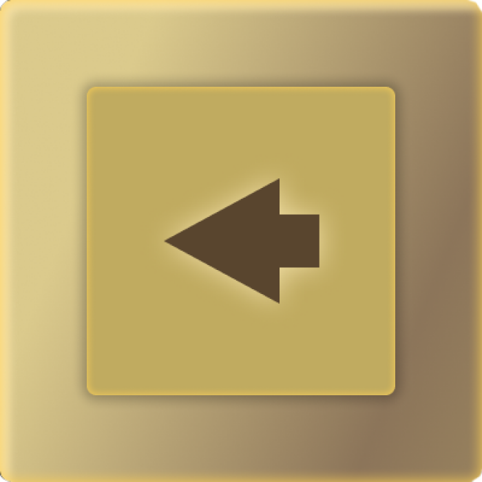 Moving on I wanted to recreate the arrow keys to look closer to a keyboard to bridge the gap between digital and physical interface.