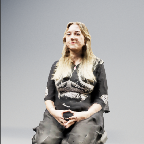 I wanted to see what I looked like rendered. Horrifying